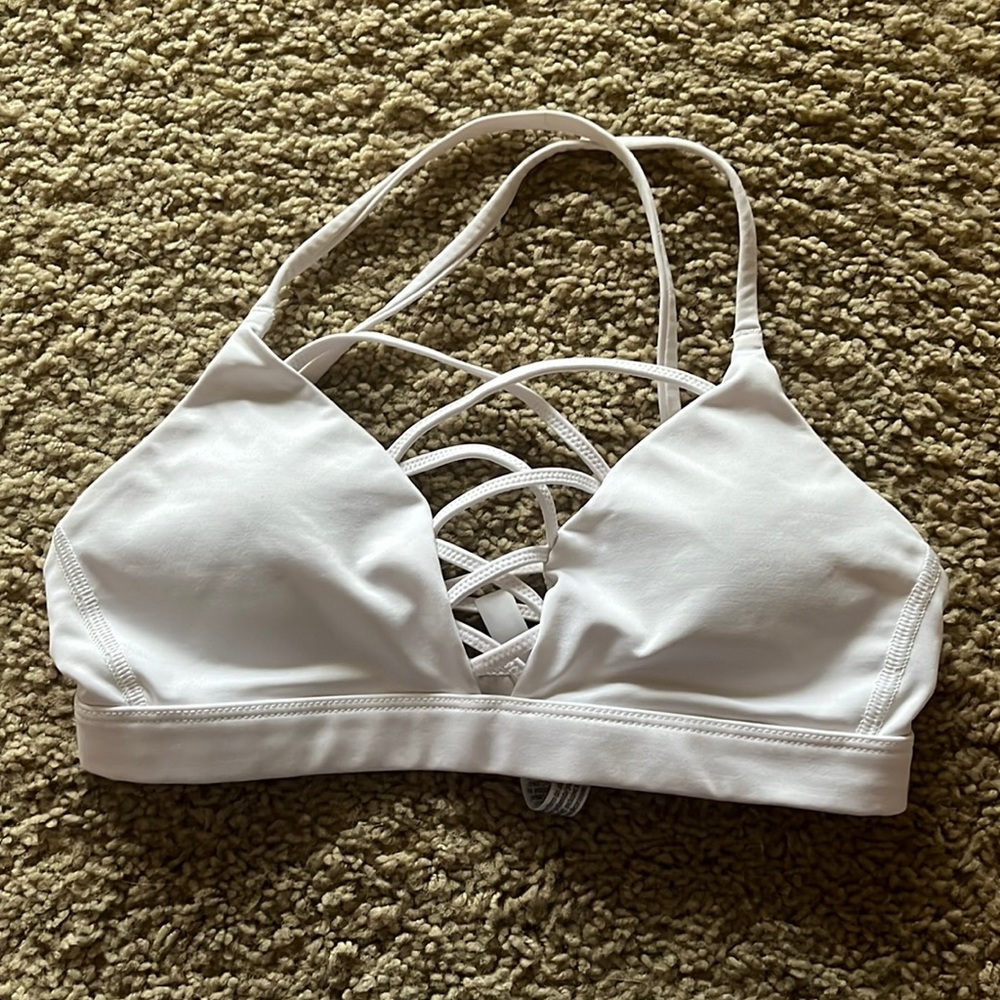 Victoria Secret sport white sports bra